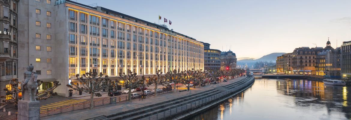 Mandarin Hôtel à Genève : vue extérieure