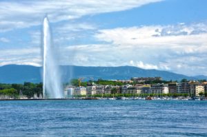 Illusionniste à Genève pour une marque de haute-couture