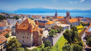 Magicien iPad à Lausanne pour une marque de cosmétique