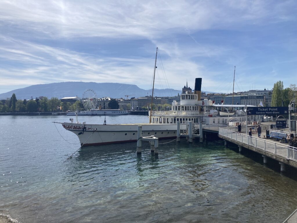 Quai du Mont-Blanc de la Ville de Genève